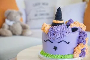 chocolate cake with chocolate cream