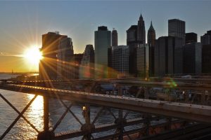 Sunset lights - NY Manhattan - New York