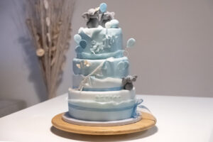 White velvet con lamponi freschi